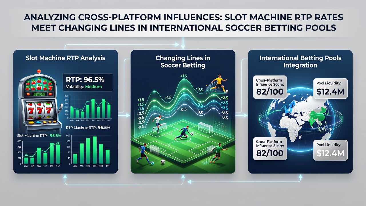 Slot machine interface displaying RTP percentages alongside live soccer betting odds on a shared digital platform