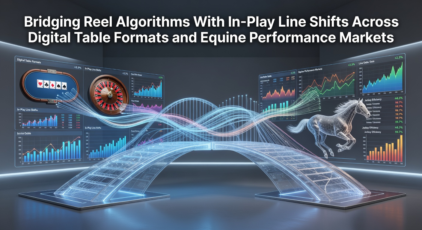 Digital interface showing reel algorithms integrated with live betting line adjustments on a casino platform