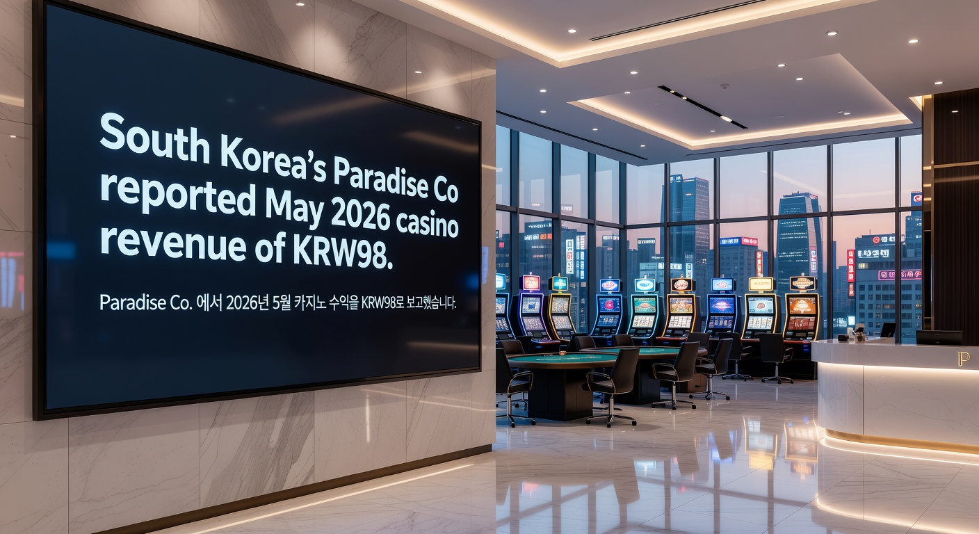 Exterior view of Paradise City integrated resort in South Korea